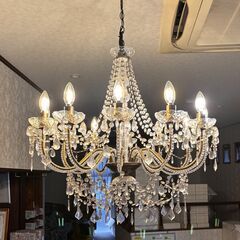 アンティーク　シャンデリア　照明の画像