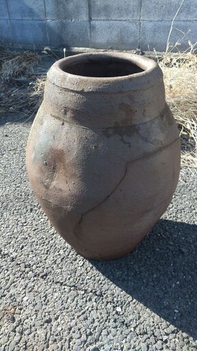 木製の壺です 壺？【m956 骨董 レトロ アンティーク 花瓶 茶道具 陶器 日本 中国 】