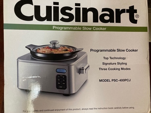 Cuisinart プログラム可能なスロークッカー PSC-400PCJ