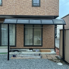 【お譲り先決定 】アルミ　テラス屋根 バルコニー  自転車置場の画像