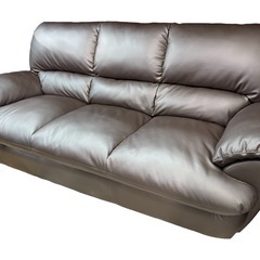 NO.2301 ニトリ Nシールド ビット3KD 3人掛けソファ...