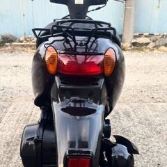 非常に良いエンジン。スズキ レッツ4。フロントバスケット付き。 ◆安い価格で安心して乗れる良いバイクを提供しています。の画像