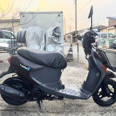 非常に良いエンジン。スズキ レッツ4。フロントバスケット付き。 ◆安い価格で安心して乗れる良いバイクを提供しています。の画像