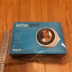 【新品未開封】echo spot　スクリーン　スピーカー　アマゾ...