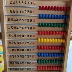 学研 のよくわかる 100だまそろばん 4歳〜木製シリーズ 知育玩具 の画像
