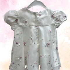ボニーベイビーの花柄ドレス（60cm）の画像