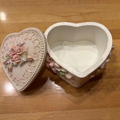 ハート　陶器の画像