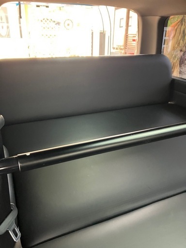 200系ハイエース バン 標準 リクライニング機能付き PVCレザー ベッドキット ブラック 内装 カスタムパーツ ナロー トヨタ 1型 2型 3型 4型 5型 6型 7型 8型