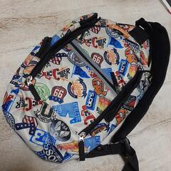 ブルークロスボディバッグ