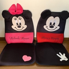 ディズニー ミッキ&ミニー シートカバー