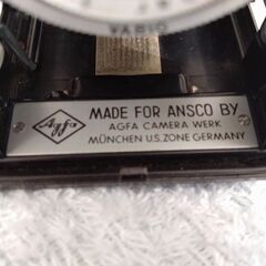 Agfa-Ansco 一眼レフカメラの画像