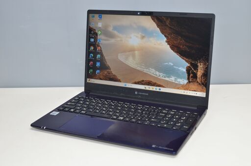 中古ノートパソコン 東芝 P1-C4MD-BL Windows11+office 爆速SSD512GB+HDD1TB Core i3-10110U/メモリ8GB/15.6インチ/WEBカメラ/無線内蔵