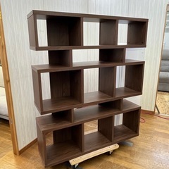 オシャレな木製ラック!! ニトリ シェルフ ブルックリン 120MB