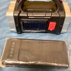 お値引き❣️No1.ソーラーマルチランタン‼️オプションにてモバイルバッテリー❣️の画像