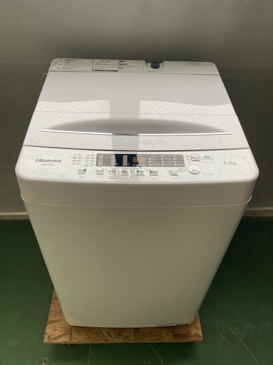 Hisense 全自動電気洗濯機　HW-K55E 5.5kg 2024年製
