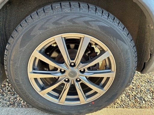 購入者様決定！Ice guard go75 4本ホイールセット　エクストレイル　T32　スタッドレス