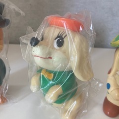 ソフビ人形　昭和レトロ　アンティーク　貯金箱　の画像