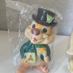 ソフビ人形　昭和レトロ　アンティーク　貯金箱　の画像