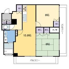 【初期費用実質0キャンペーン】2LDK✨3月入居のみ✨ぜひ…