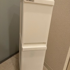 スリム　ゴミ箱2段