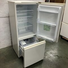 【AQUA】 アクア 2ドア 冷凍冷蔵庫 容量184L 冷凍室54L 冷蔵庫130L AQR-18G 2018年製 N0744の画像