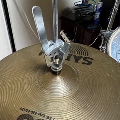 ツインペダル　ドラムセットPearl の画像