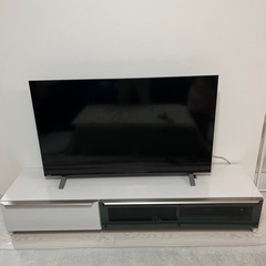 テレビ台白の画像