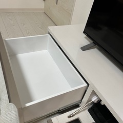 テレビ台白の画像