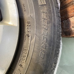 (決まりました)グッドイヤー　ノーマルタイヤ 155/80 R 13インチ 4本セットの画像