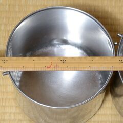 業務用 厨房機器　湯煎器　電気ウォーマー ステンレス 丸ポット スープケトル キッチンポット 20cm 18cm の画像