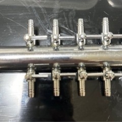 エアー 分岐 コック エアレーション ③