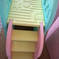 最終値下げ　3in1 すべり台　自動車　ハウス　受け渡し場所相談可能の画像