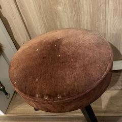 アンティーク　ピアノ丸椅子　レトロの画像