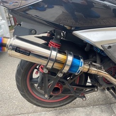 シグナス125用BEAMSマフラーの画像