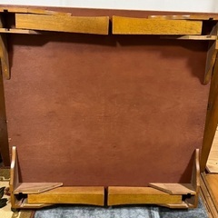 木製　座卓　折りたたみ式