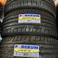 フォーセム 輸入タイヤ 245/45R19 2021年製 4本セット