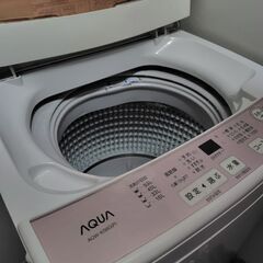 中古　縦型洗濯機　2018年製　6kgの画像