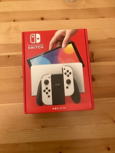 2️⃣ 　switch有機EL新品未使用になります