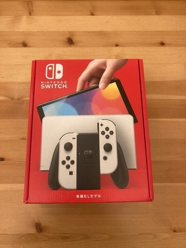 1️⃣　switch有機EL新品未使用になります