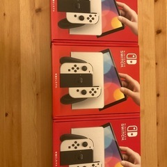 1️⃣＋2️⃣＋3️⃣　switch有機EL新品未使用になります