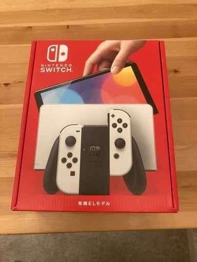 3️⃣ 　switch有機EL新品未使用になります