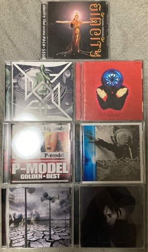 平沢進、P-model、核P-model  CD7枚セット