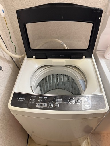 中古aqua5kg一人暮らし洗濯機