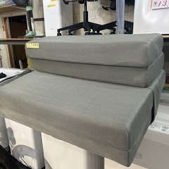 配達可【ソファーにもなるベッド 】【シングルベット】クリーニング済み【管理番号11804】の画像