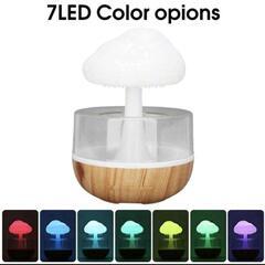 sold out！きのこ型 加湿器/雨音/しずくの画像