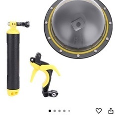 SALUTUYA GoPro Hero5 / 6/7カメラ用の使いやすい防水ドームポートの画像