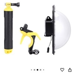 SALUTUYA GoPro Hero5 / 6/7カメラ用の使いやすい防水ドームポートの画像