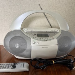  SONY ソニー CD ラジカセ CFD-S350 リモコン有り