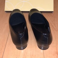 23.0cm／5E／黒パンプス／靴／fuwaraku／フワラク／定価4950円の画像