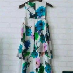 ZARA♡上品セレブ花柄シフォンワンピ♡の画像